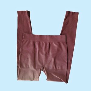 Chocolare Brown George Leggings NWOT size S/M